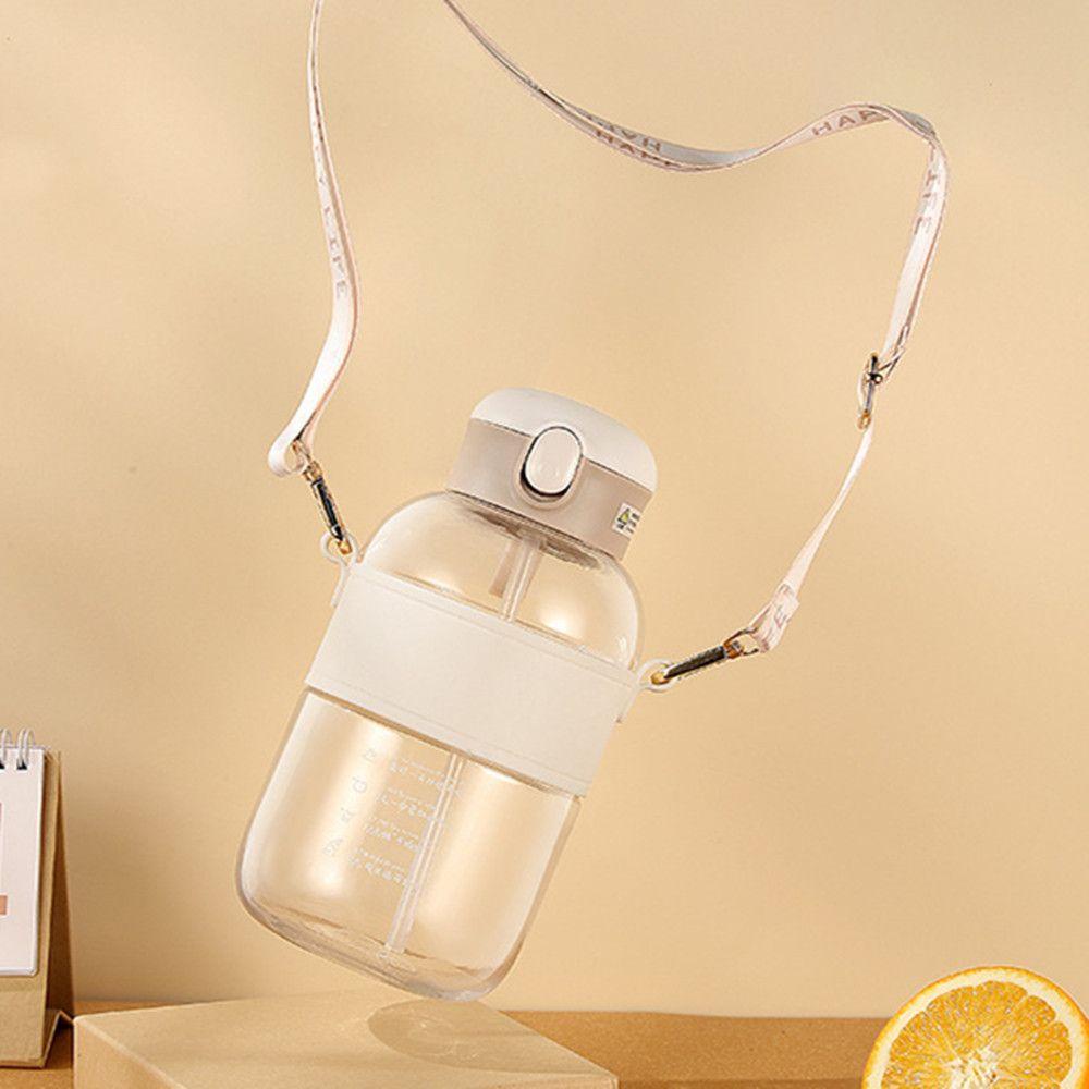 Bình Nước Thể Thao 1200ml Nhỏ Gọn Có Ống Hút Dễ Thương Cho Bé