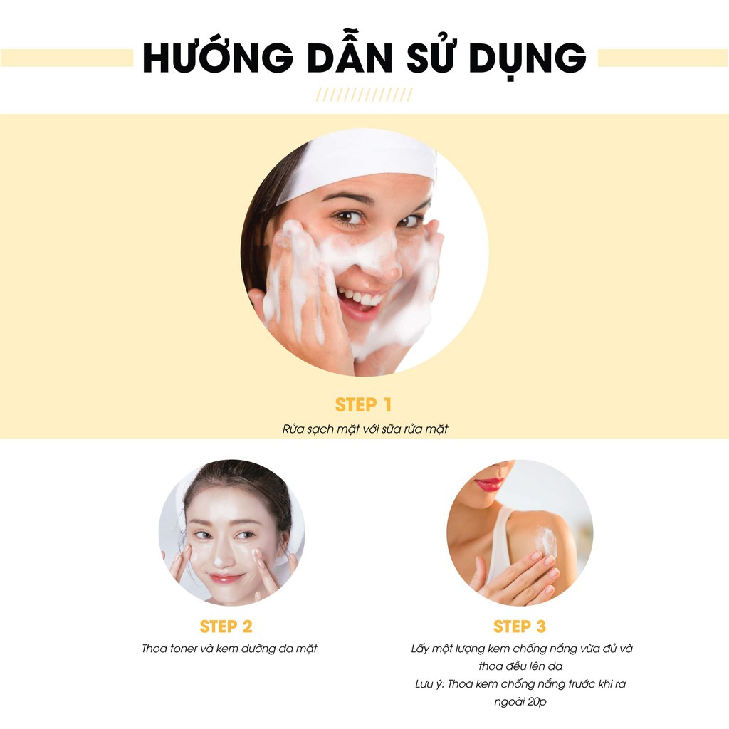 [Mã FMCGMALL -8% đơn 250K] Kem chống nắng chiết xuất nhân sâm Hàn Quốc SPF 50+ PA+++ Truesky Effective Sunscreen 30ml | BigBuy360 - bigbuy360.vn