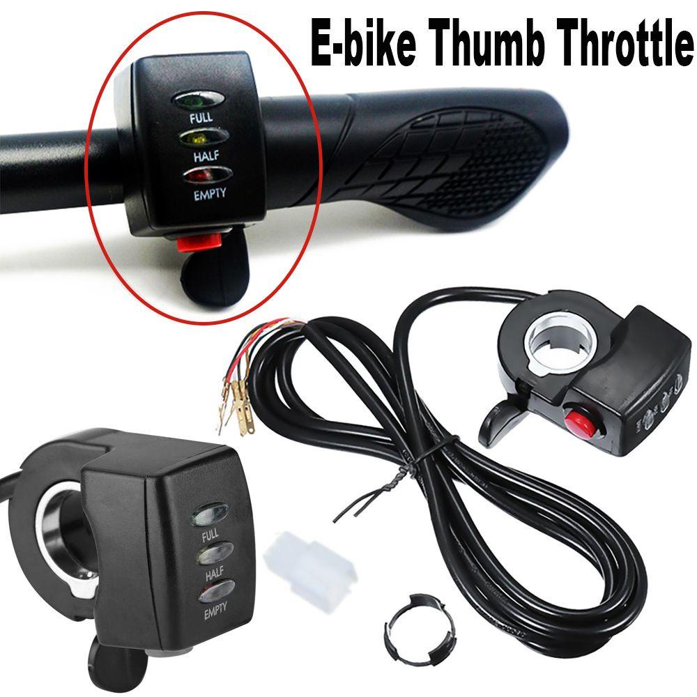 MUVAKO Tay ga xe đạp điện tử  màn hình hiển thị mức độ pin