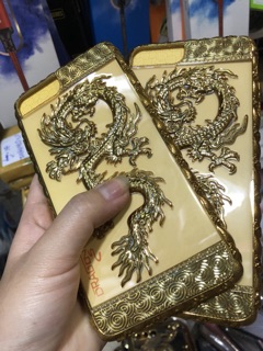 Ốp Iphone7plus/8plus dẻo hình rồng nổi