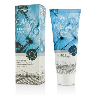 Sữa rửa mặt collagen foam cleansing 3w clinic