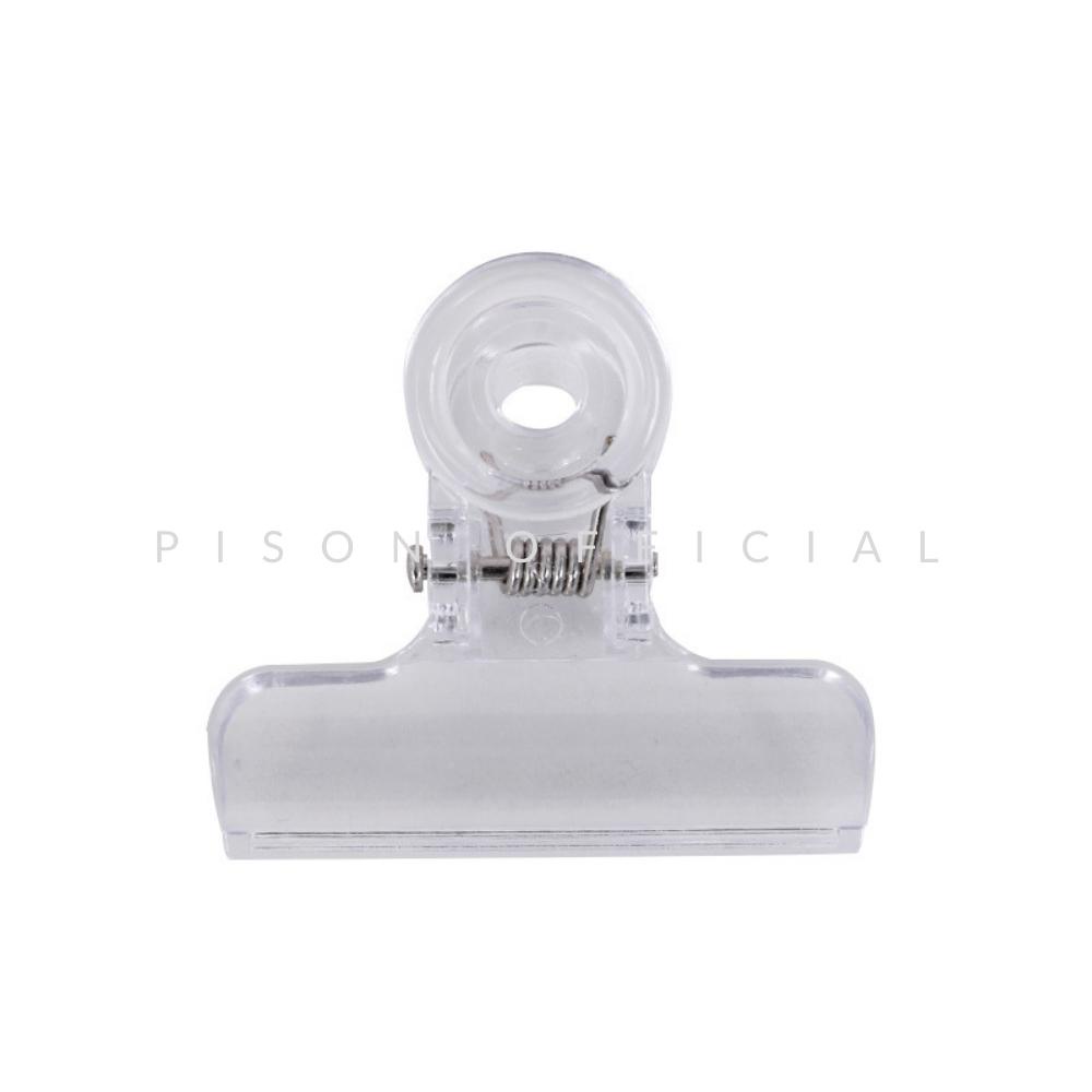 Kẹp tài liệu trong suốt Basic Pison Kẹp giữ tài liệu văn phòng nhiều kích cỡ
