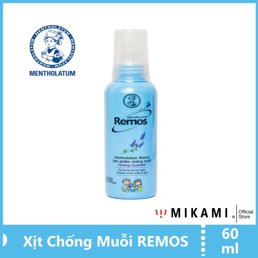 Xịt Chống Muỗi Remos Mentholatum