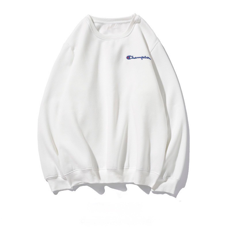 Áo Tay Dài Sweater Nam Nữ Nỉ Bông Champion Mini Unisex