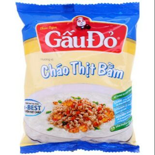 Combo cháo gấu đỏ