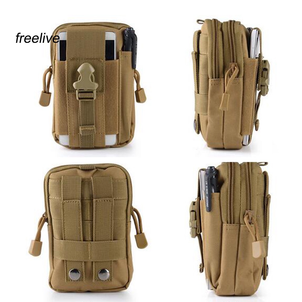 FLE Outdoor Survival EDC Molle Pouch Military Tactical Waist Pack Emergency Tool Bag