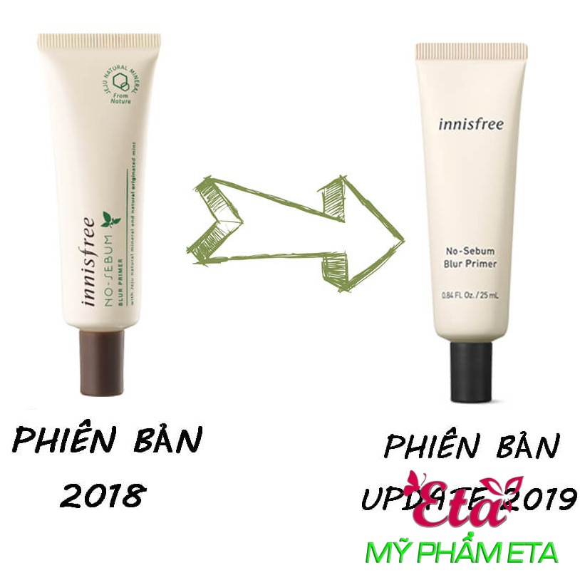 Kem lót NO SEBUM PRIMER kiềm dầu che phủ lỗ chân lông, giữ lớp nền lâu trôi 25ml [New] | BigBuy360 - bigbuy360.vn