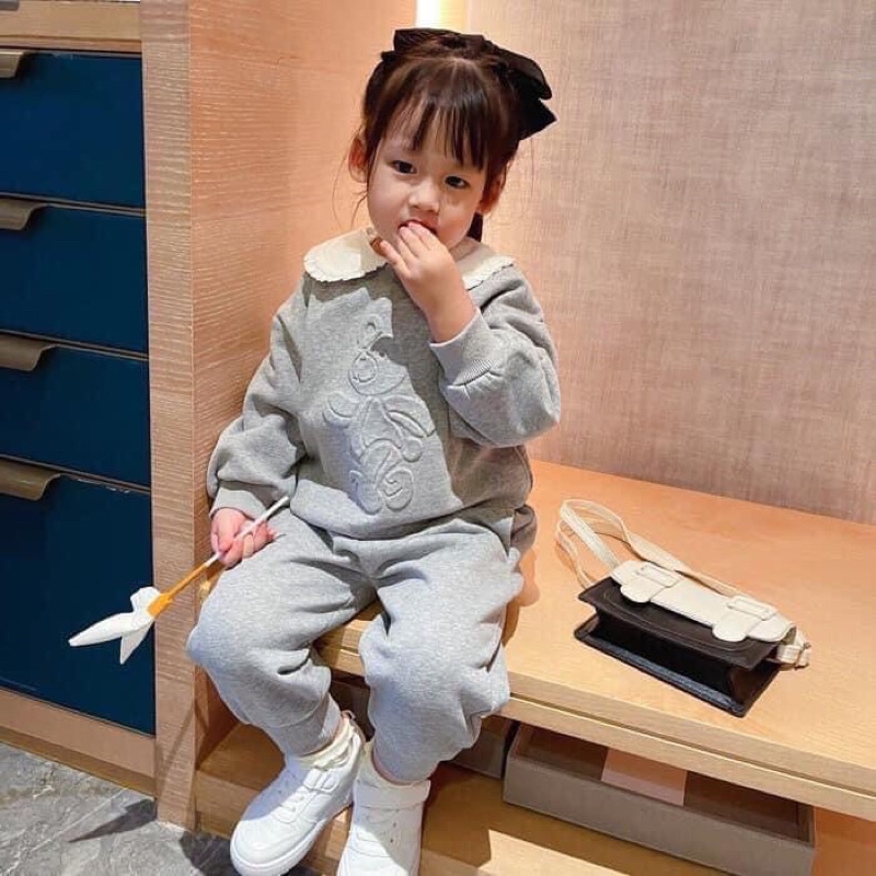 bộ nỉ gấu 3d