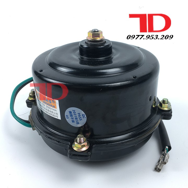 Mô tơ quạt dàn nóng lồng sắt M83 120W loại 12V