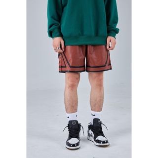 Quần ZOMBIE® Leather Shorts - Brown