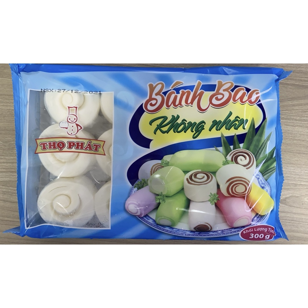 Bánh Bao Không Nhân THỌ PHÁT FOOD 300gr