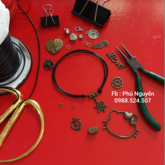 Lắc Chân Charm Hoa Tuyết ( Miễn sip đơn 50k )