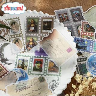 Set 20 Tem Dán Trang Trí Album Xinh Xắn