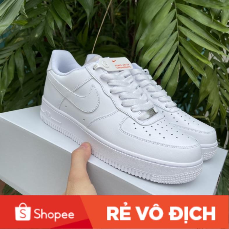 ( Best Quality ) Air Force 1 All White - Full Box + Hộp Bảo Vệ