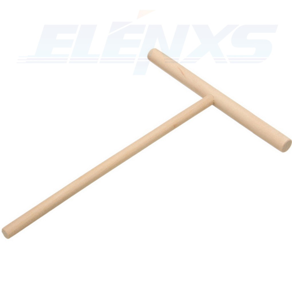 Set 2 Dụng Cụ Làm Bánh Kếp Bằng Gỗ Hình Chữ T