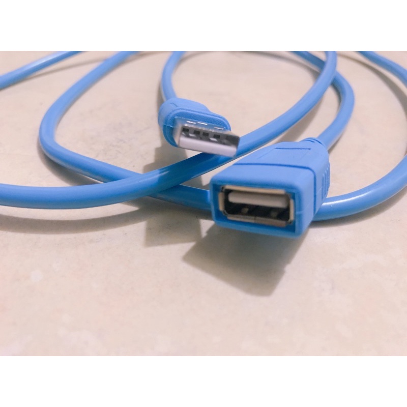 Dây nối dài usb dài 1.5 mét xanh lá cáp nối dài chống nhiễu 2 đầu siêu bền