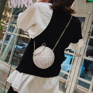 [ORDER] Túi xách nữ hình tròn quả địa cầu