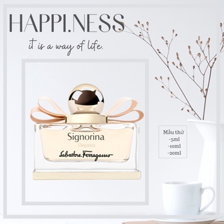Nước hoa 🌟 nước hoa dùng 𝐒𝐈𝐆𝐍𝐎𝐑𝐈𝐍𝐀 eleganza 10ml/20ml