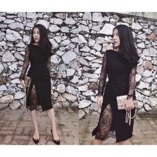Đầm body tay dài