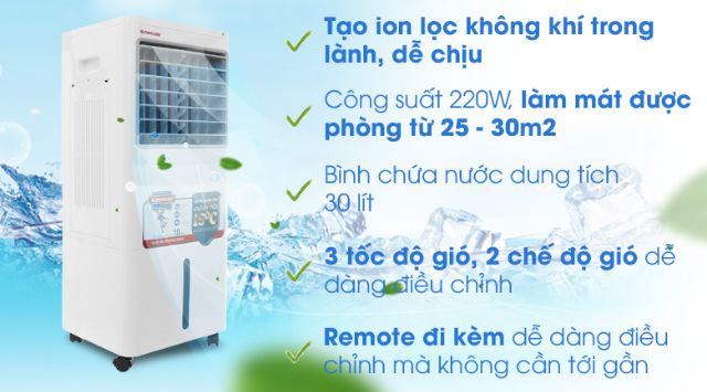 Quạt điều hòa Sunhouse SHD7721