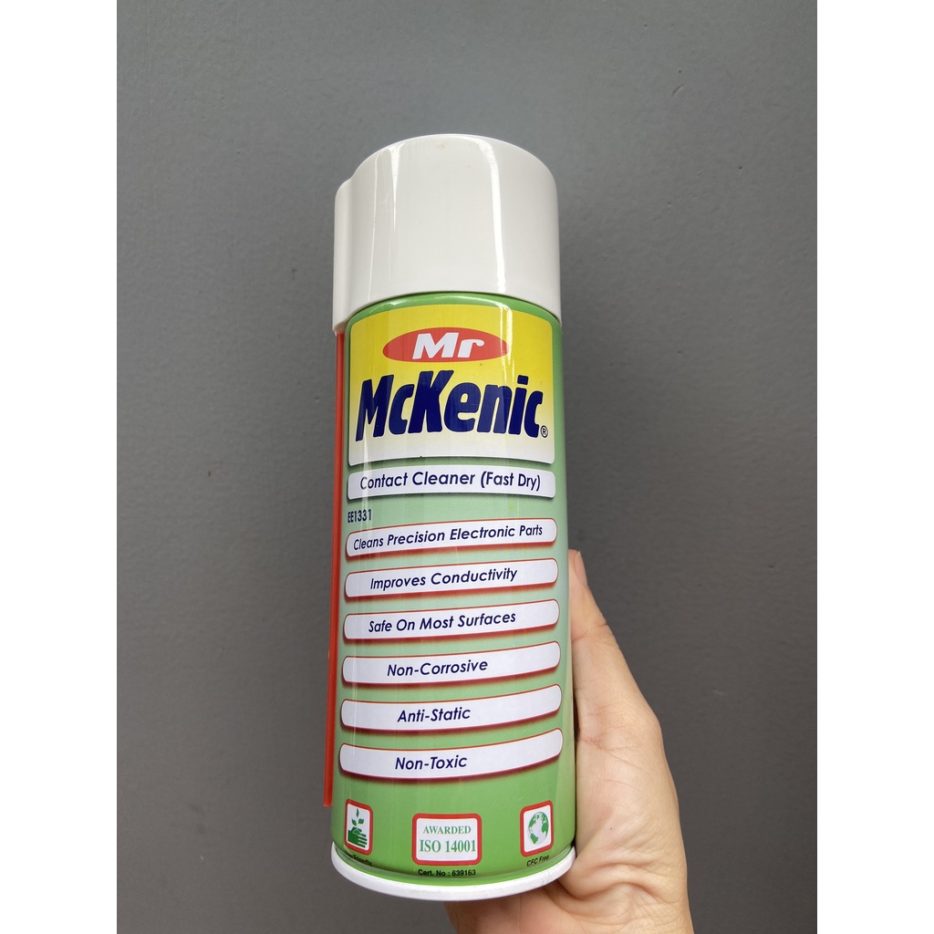 Dầu vệ sinh tiếp điểm & bôi trơn Mr McKenic - Contact Cleaner & Lubricant EE1325 ô tô - xe máy - máy tính - điện thoại