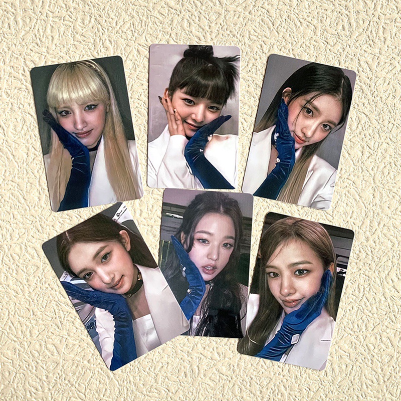 Set 6 tấm thẻ ảnh lomo hình nhóm nhạc Kpop Ive Eleven
