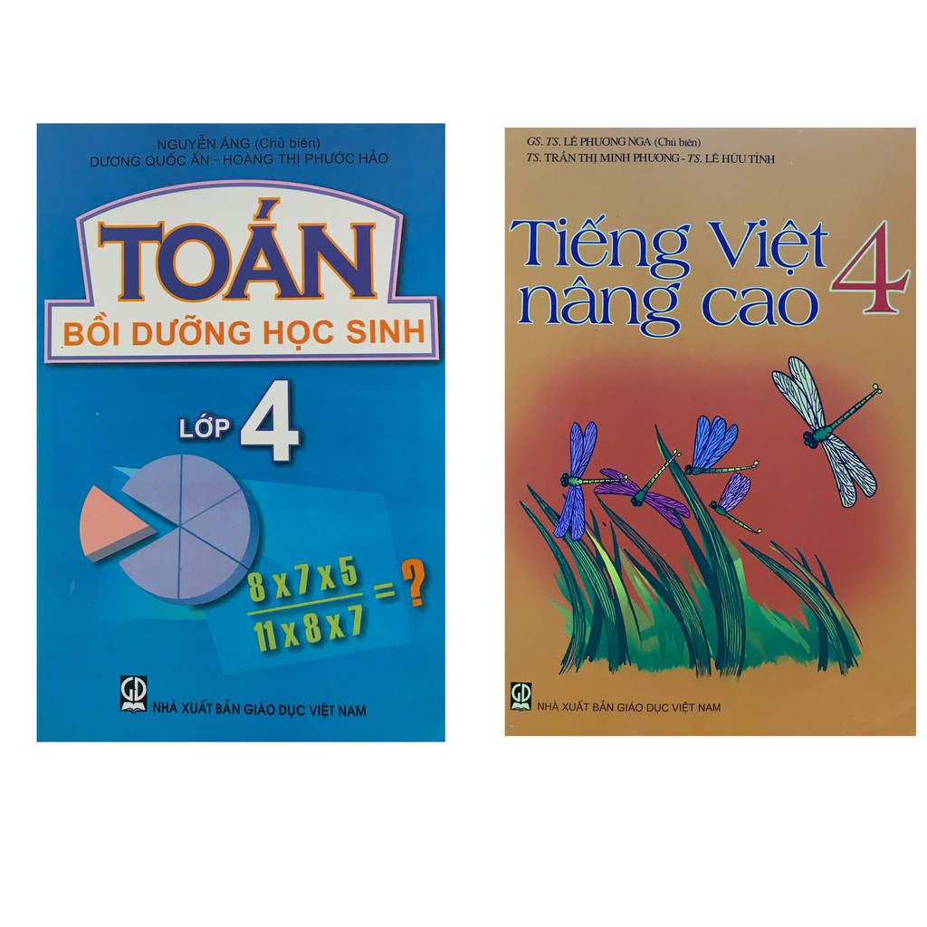 Sách - Combo Tiếng Việt nâng cao 4 :+ Toán bồi dưỡng học sinh lớp 4