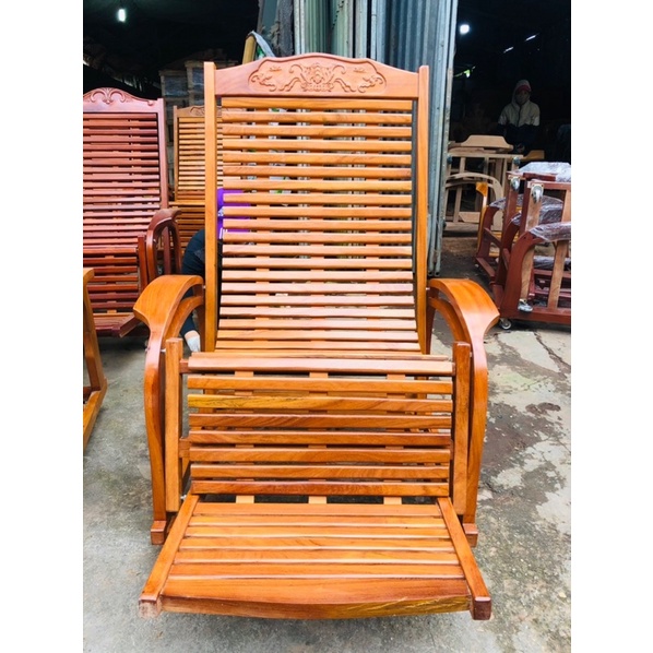 Ghế lười  gỗ tự nhiên , gỗ gõ, lim, căm xe hàng lắp ghép