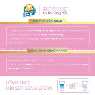 Sữa bột Kidtaller loại 900g - Bổ sung dưỡng chất, cải thiện chiều cao cho trẻ