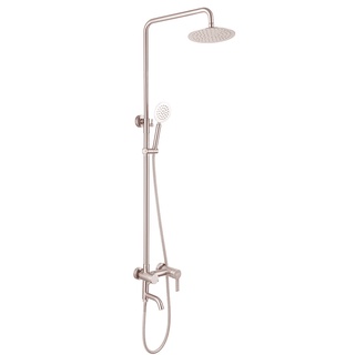 Cây sen tắm đứng nóng lạnh INOX 304 Eurolife EL-S910 (Trắng bạc)