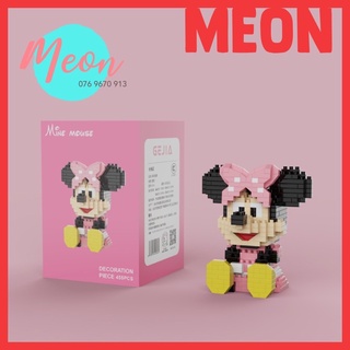 Xếp hình Miniblock Mickey Vịt Daisy và Vịt Donal - Lego Mickey Mouse Baby size M