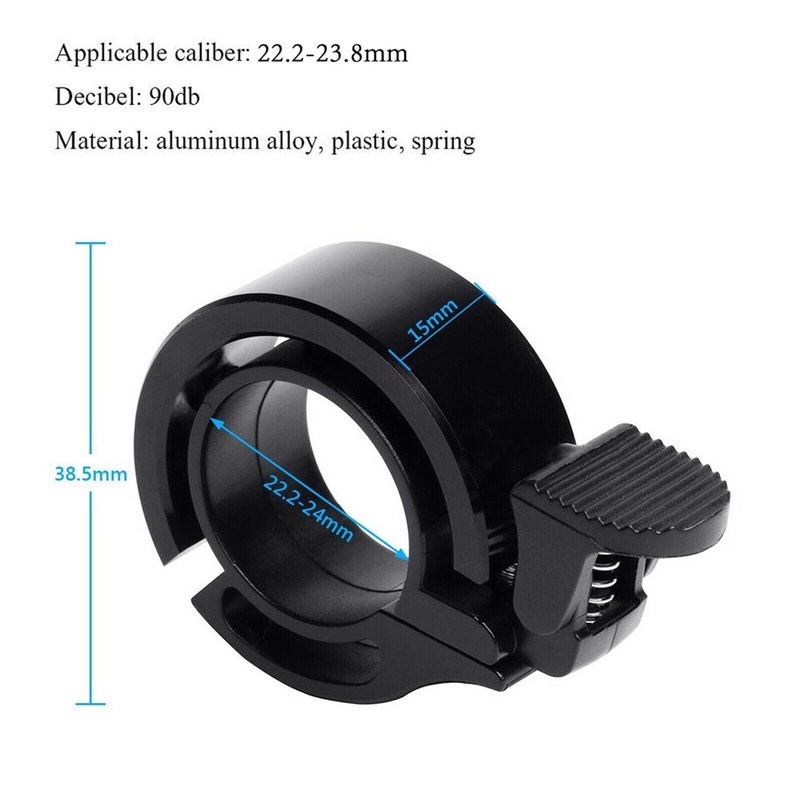 Luxury aluminum alloy bicycle ringtone