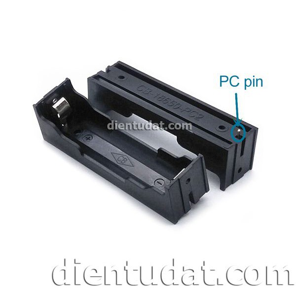 Đế 1 Cell Pin 18650