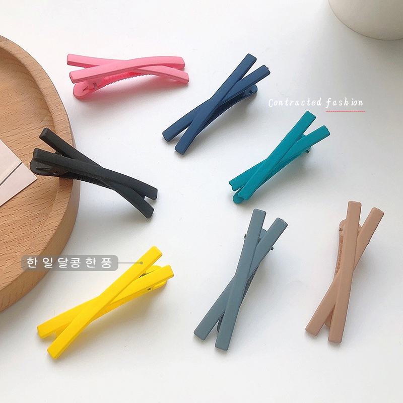 Kẹp Tóc Thiết Kế Đơn Giản Thời Trang Theo Phong Cách Nhật Hàn