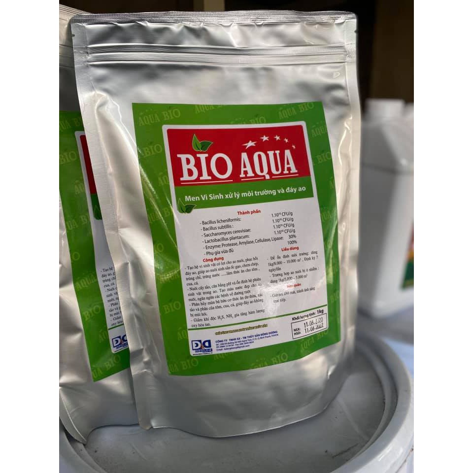 MEN VI SINH XỬ LÝ MÔI TRƯỜNG VÀ ĐÁY AO '' BIO AQUA ''