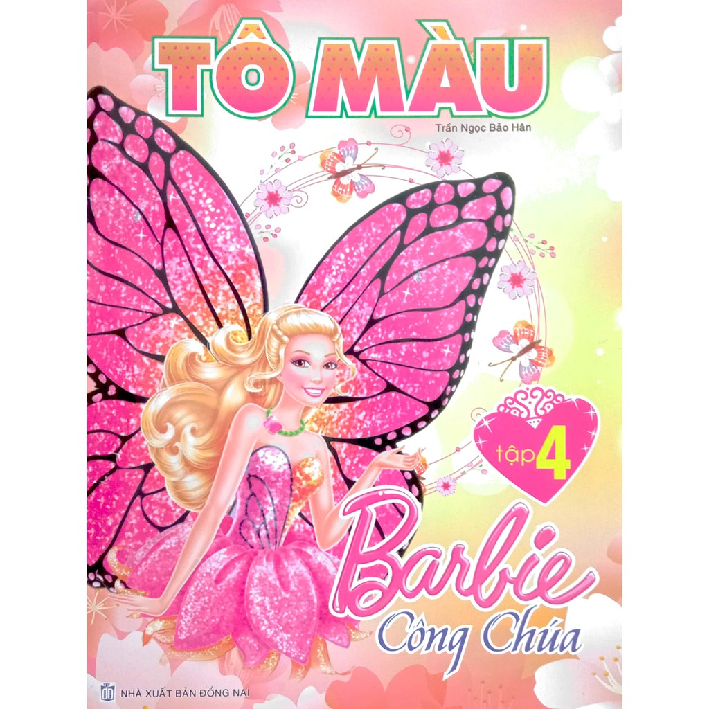 Sách Tô Màu Barbie Công Chúa