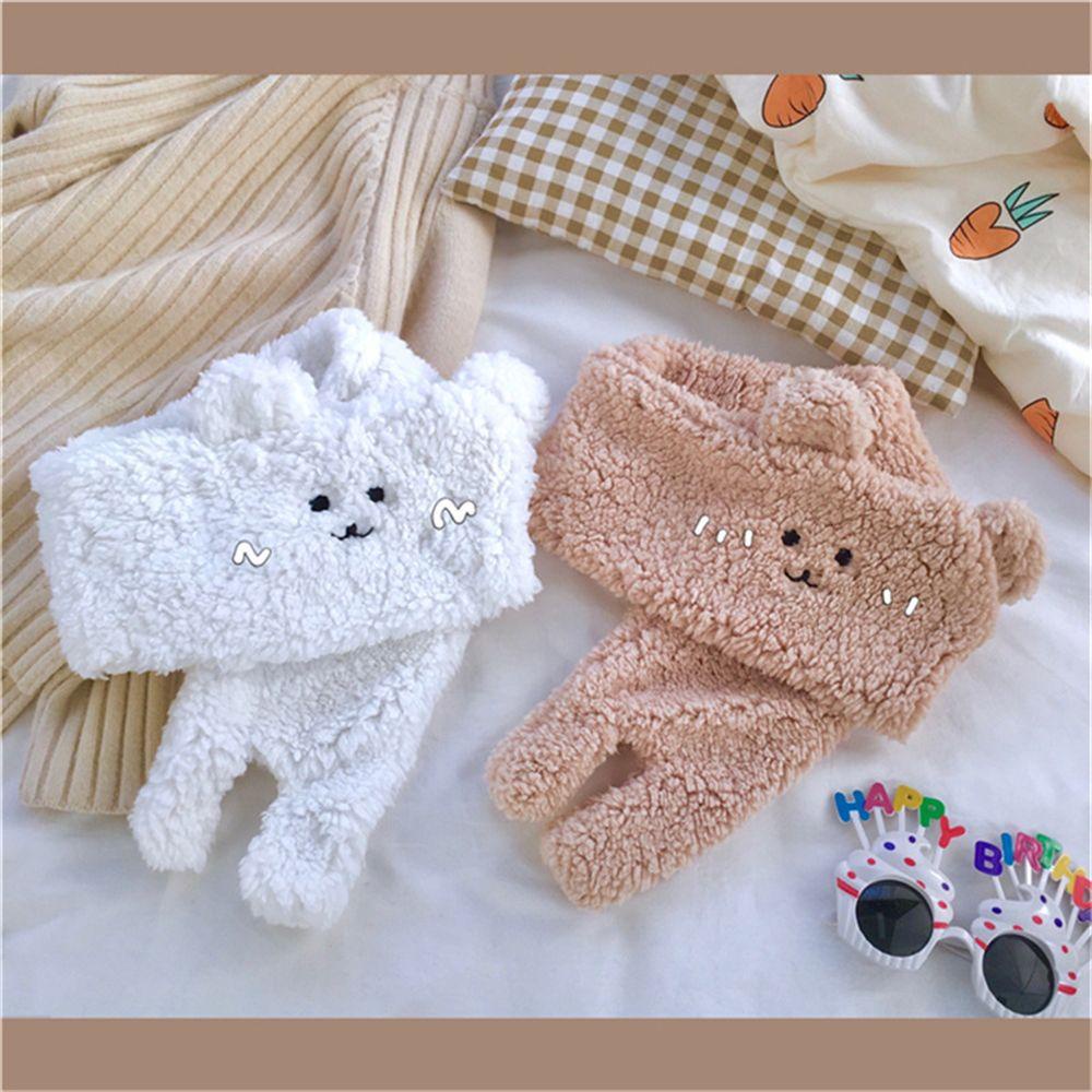 Khăn Choàng Lông Xù Dày Dặn Ấm Áp Đáng Yêu Cho Nữ