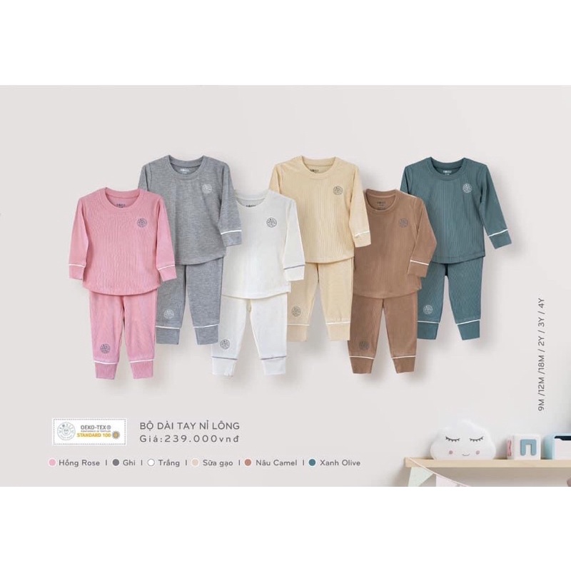 Xả kho Bộ nỉ lông Hrnee