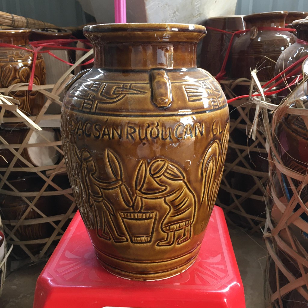 Chum ché ghè rượu cần 6 lít