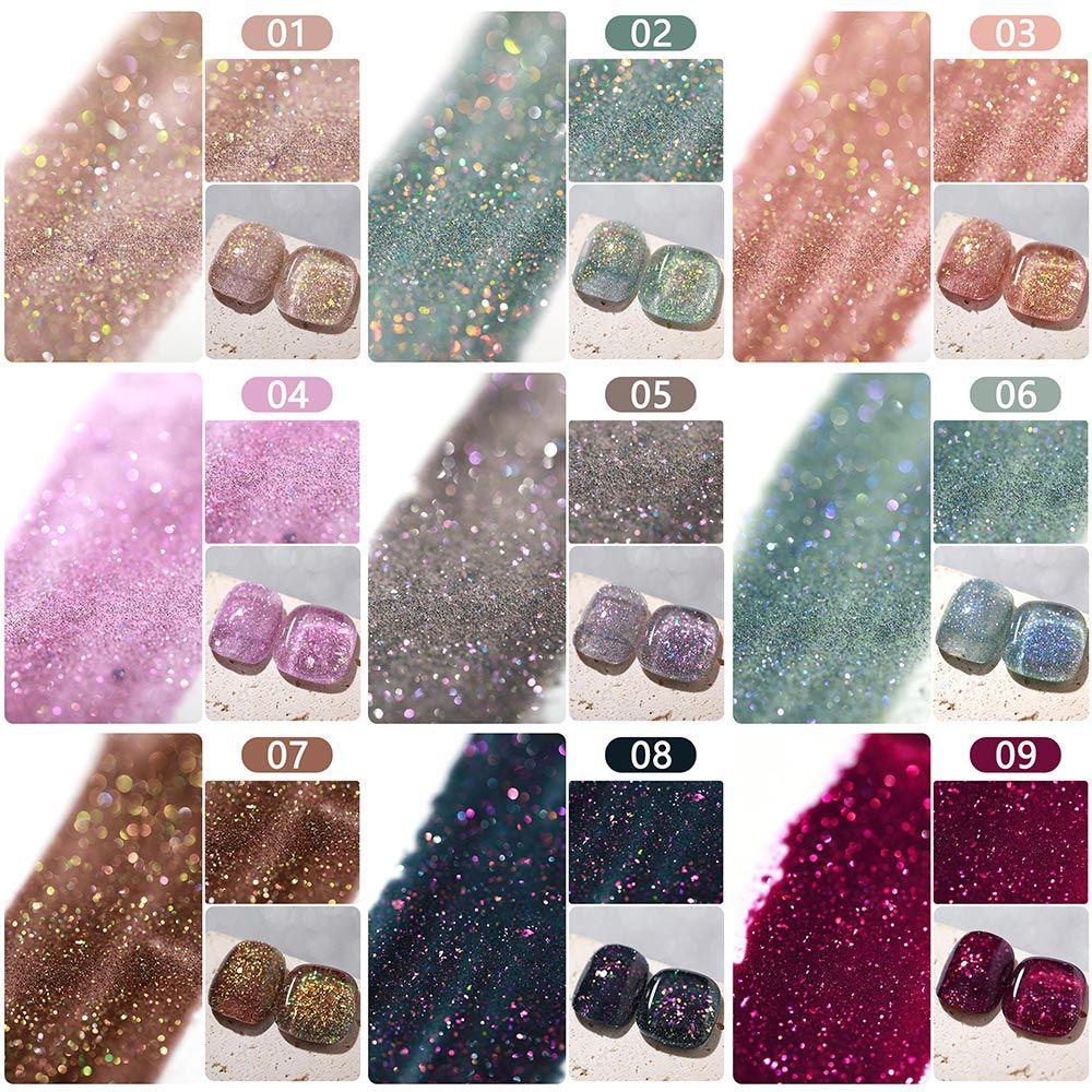 Sơn Móng Tay Gel UV Lấp Lánh 15ML Thương Hiệu EBINLANDS