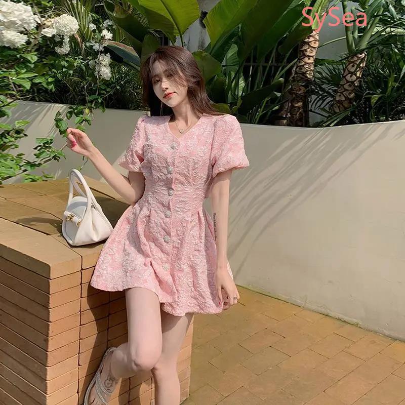 Đầm Cổ Chữ V Khoét Sâu Thời Trang Mùa Hè Có size Lớn Dành Cho Nữ