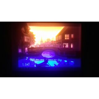 Lightbox thành phố về đêm