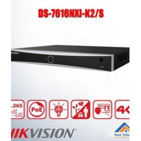 Đầu ghi hình 16 kênh IP HIKVISION DS-7616NXI-K2 ECO K SERIES ACUSENSE THÔNG MINH