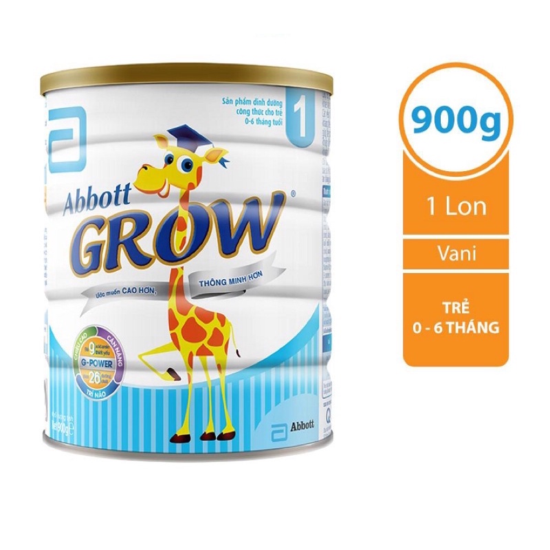 Sữa Abbott Grow số 1 900g