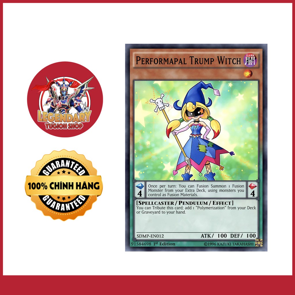 [EN][Thẻ Bài Yugioh Chính Hãng] Performapal Trump Witch