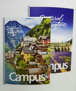 Combo 10 Vở campus Adventure 80 trang có chấm
