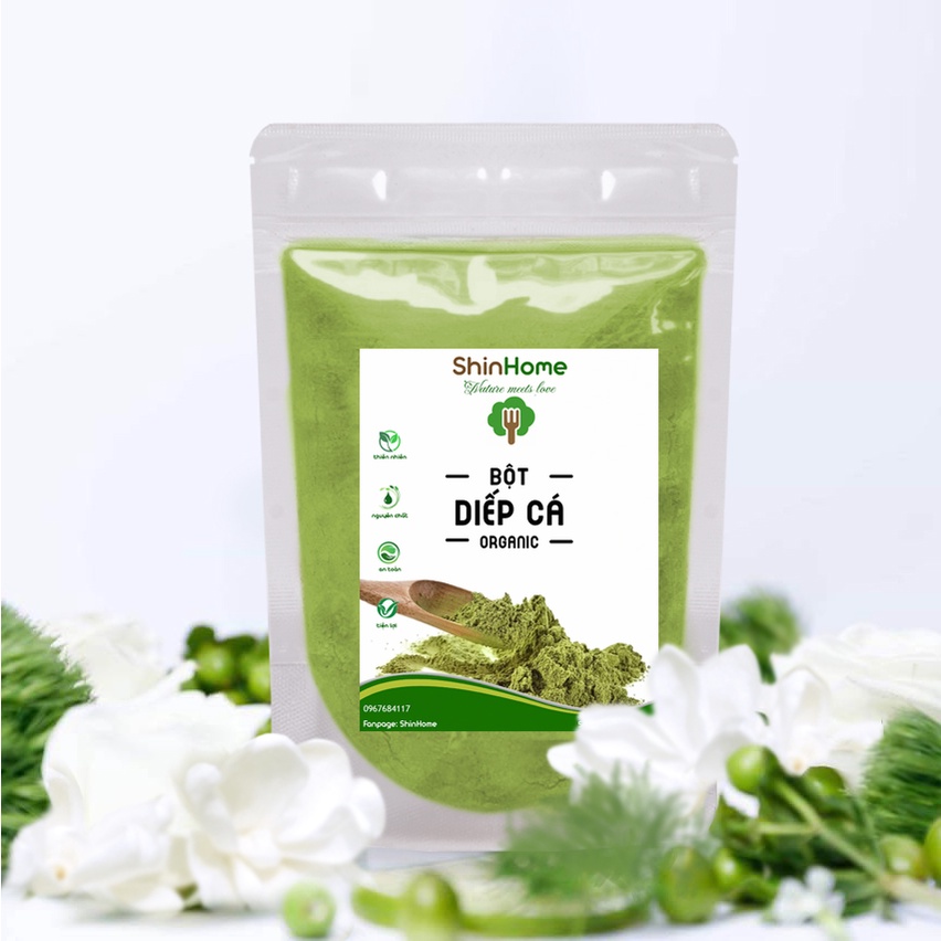 Bột diếp cá hữu cơ nguyên chất ShinHome - 100g