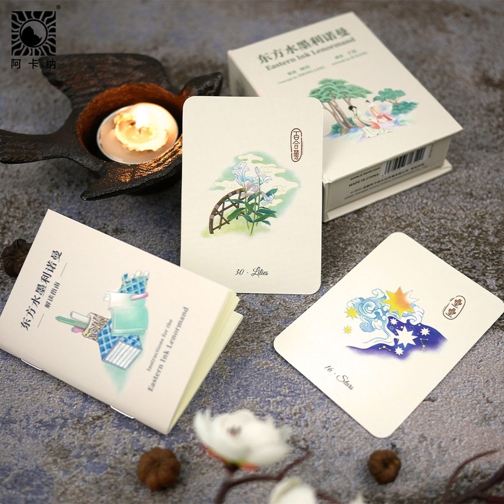 Bộ bài Eastern Ink Lenormand Deck