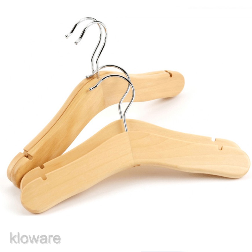 Giá Đỡ Móc Quần Áo Bằng Gỗ Dành Cho Trẻ Em