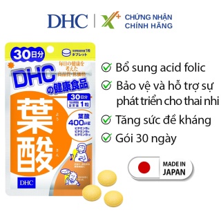 Viên uống DHC bổ sung acid folic cho bà bầu 30 viên